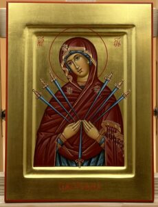 Богородица «Семистрельная» Образец 16 Истра